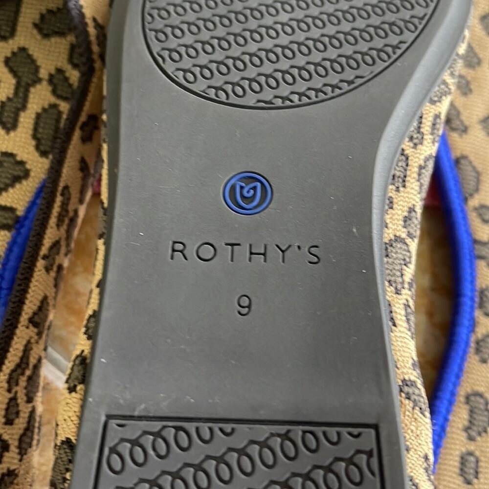 COPY - Rothys spotted leopard print round toe siz… - image 7